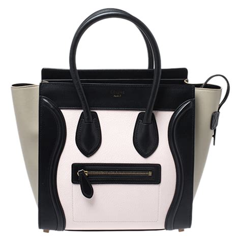 celine tri color bag|celine handbags multicolor.